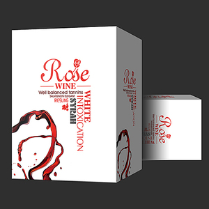 红酒包装礼盒纸箱彩色白色6瓶装现货红酒纸盒纸箱定制加厚加隔板