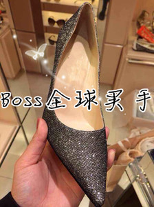 香港代购JC高跟鞋女鞋来自星星的你全智贤同款尖头高跟鞋单鞋婚鞋