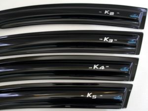 奥美斯2017款起亚K2 K3 K4 K5 KX5 KX3专用车窗雨眉晴雨挡带亮条