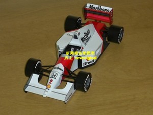 【新翔精品纸模型】F1赛车 麦克拉伦McLaren MP4-7A  汽车模型