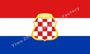 克罗地亚Herzeg Bosnia历史旗 各国国旗历史旗皇室旗战争旗军队旗