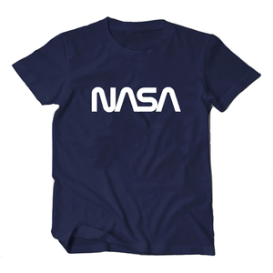 NASA短袖T恤火星救援马特达蒙周边NASA标志大码衣服男女