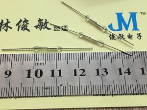 干簧管  磁控开关2*14mm磁感应舌簧管2X14MM长 白色灵敏Y213 常开