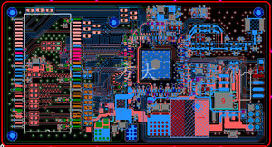 AR9331 无线路由器  核心板PCB源文件  Pads格式