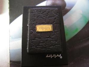 zippo打火机正品 1998年大象皮zippo