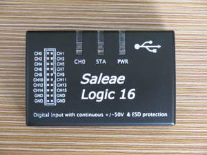 Saleae USB saleae16 100M逻辑分析仪 支持官方版本 logic