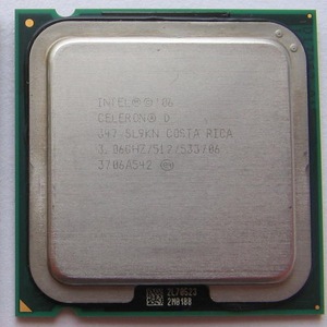 Intel 赛扬D 346 347 CPU 3.06G/512K/533 775针