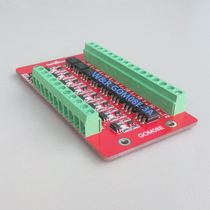 8路固态继电器模块/高或低电平触发/60V/3A光耦隔离输出/电平转换