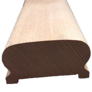 钢制松木实木扶手楼梯护栏铁艺不锈定工程栏铁红木红榉木橡木扁杆