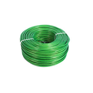 速发尚琛绿色钢丝绳晾衣绳起重绿皮包塑钢丝绳涂塑钢丝绳PVC钢丝