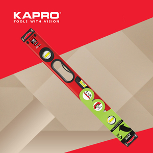 以色列KAPRO开普路990重型方管水平尺 垂直双向视窗 减震高精度