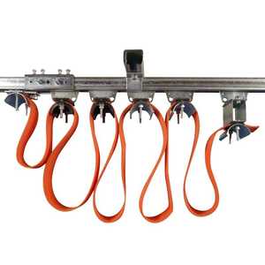 。电缆滑轮C40 镀锌行车电缆滑车c型H钢滑轨 天扁车线c型钢吊轮滑
