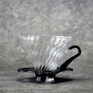 耐热玻璃咖啡过滤杯手冲杯家用手冲壶套装V60滴漏美式咖啡壶漏斗