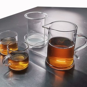 玻璃茶壶泡茶家用加厚耐高温中式红绿茶小茶壶单个泡茶器茶杯套装