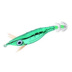 极速1pc Electroplated Bigeye Luminous Shrimp Lure Double