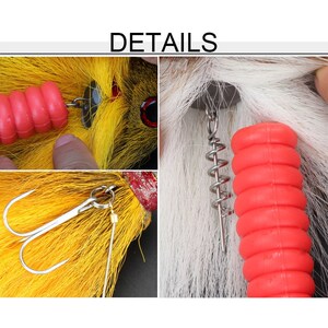 Pure Handmade Big Pike Bait Silicone Soft Fishing Lure Artif