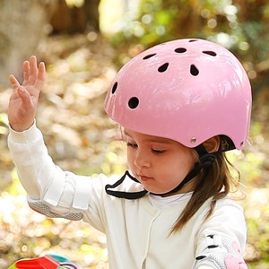 永久儿童平衡车头盔装饰小孩护具女宝H宝幼儿摩托自行车安全帽夏