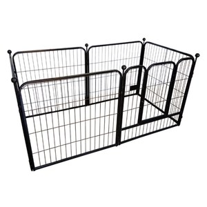 宠物围栏自由组合 狗狗r围挡栅栏家用带门圈养隔离门室内小型活动