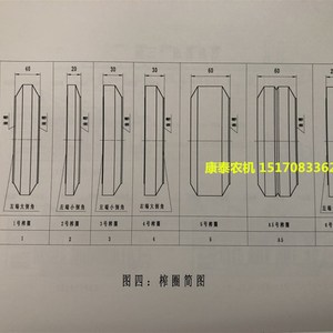 四川绵阳广鑫榨油机 原厂配件 120/120-8/120-9型2号元排榨圈