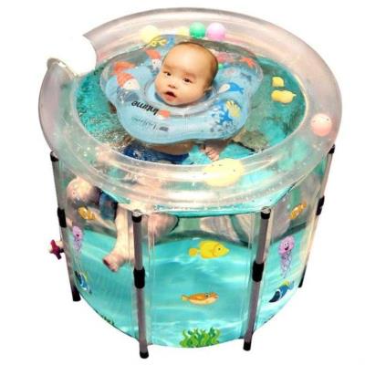 宝宝游泳池室内h家用充气婴儿耐用超大游泳桶幼儿童透明大号塑料