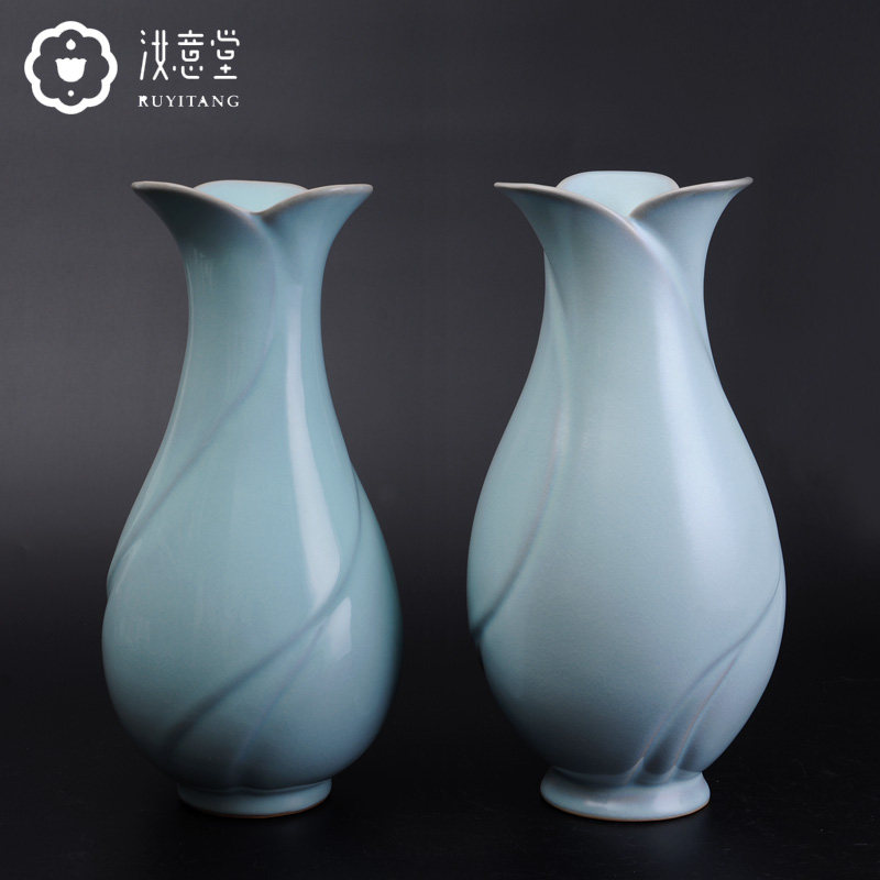 宋代风格青蓝瓷瓶-宋代风格青蓝瓷瓶促销价格、宋代风格青蓝瓷瓶品牌- 淘宝