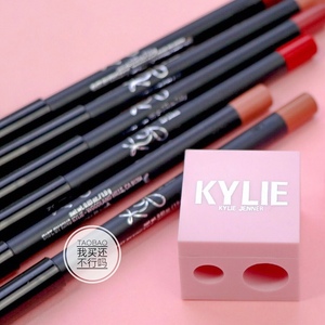 Kylie双孔转笔刀卷笔刀粉色黑色 削唇线笔眉笔眼线笔