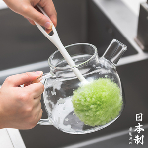 日本进口杯刷加长柄无死角家用奶瓶清洗刷杯子神器保温杯清洁刷子