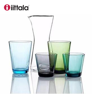 iittala极简系列 无铅水晶玻璃水杯 茶杯果汁杯210/400ml奶杯