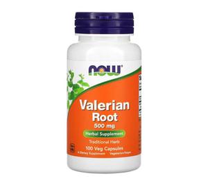 Now Foods 缬草根 valerian root500 mg, 100粒植物胶囊