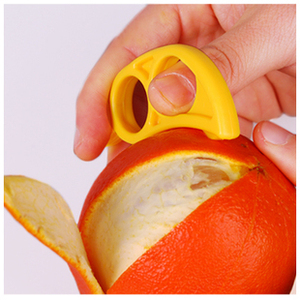 老鼠开橙器 多用剥橙器 塑料水果器 去橙皮器 剥橙子器 创意