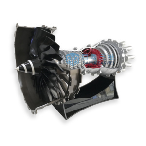 3D打印大尺寸航空涡轮风扇发动机模型航模飞机引擎可拼装电动成品