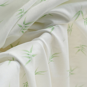 竹棉双层纱布布料竹纤维棉婴幼儿盖毯口水巾睡袋面料夏季凉爽透气