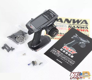 日本 SANWA 三禾 新款 M17 彩屏FH5遥控器配 RX-491 接收机 套装