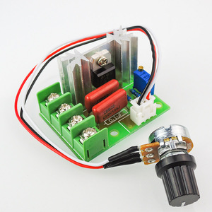 2000W可控硅大功率电子调压器调速调温0-220V交流电流调节电路板