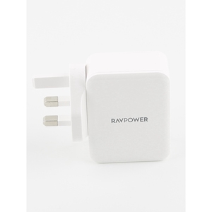英标插头Ravpower 30W  3USB口苹果华为等安卓手机平板电脑耳机充电器 PR-PC020