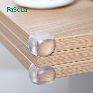 日本桌角防撞护角硅胶透明儿童防磕碰桌脚保护套家具柜子包边桌边