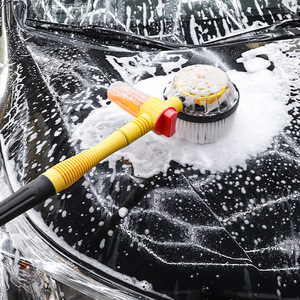 汽车洗车拖把旋转水刷高压水枪泡沫家车用便捷式洗车套装洗车工具