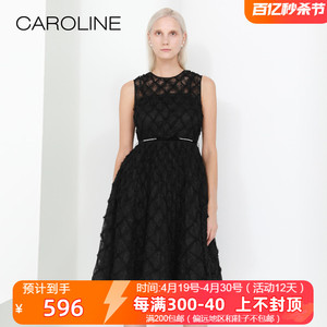 CAROLINE卡洛琳2020春季针织连衣裙女M6004002吊牌价4580