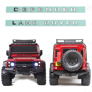 1/10仿真攀爬车 LAND ROVER金属车标 TRX4 t4 D90 D110 DEFENDER