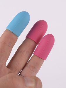 硅橡胶成人保护指甲防滑手工防扎 咬指甲指套 工业手套护手防指纹