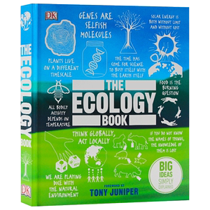 DK生态学百科图解 The Ecology Book 英文原版书 DK科普图书 生态学知识 科普百科 DK人类的思想百科丛书 进口英语书籍 DK出版社