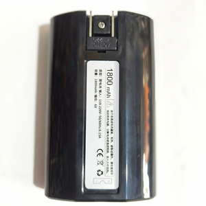 50W大功率手持喊话器专用U型锂电池可充电电源6V/11.1V1800mah