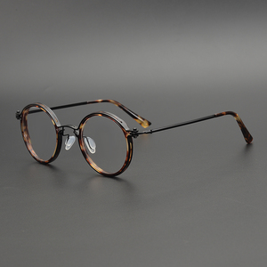 日本古典风格vintage眼镜 个性情侣款男女眼镜框 复古文艺眼镜架