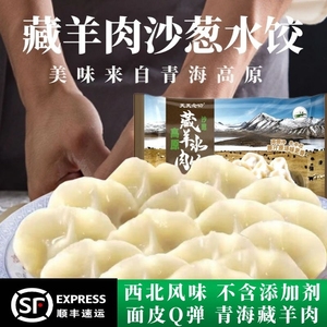 天天念叨饺子高原藏羊肉水饺清真食品青海特产速冻饺子速食饺水饺