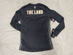 NIKE耐克NBA克利夫兰骑士队The Land 长袖热身服投篮服跑篮服射手