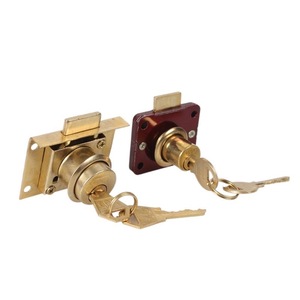 爱雅伦505大芯小芯抽屉锁柜门锁橱门家具锁档案锁纯铜芯16mm22mm