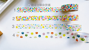 【糖逗分装】日本MT RT 水缟 金平糖集合 和纸胶带