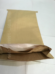 干货调味品25ＫＧ板栗牛皮纸袋复合袋配内纸25公斤编织袋包装袋