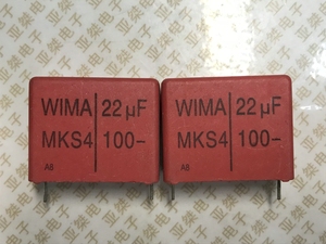 全新德国原装红威马WIMA MKS4系 100V 22UF 226 发烧无极分频电容
