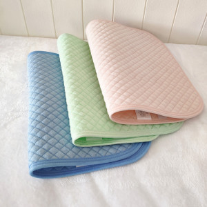 质感强竹纤维毛圈绑带枕巾加厚防滑枕垫可固定乳胶枕保护垫43*63